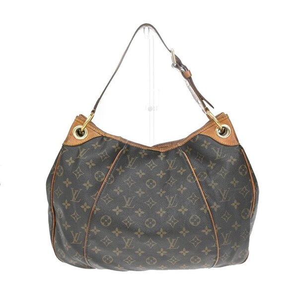 LOUIS VUITTON Galliera PM Shoulder Bag Monogram Leather Brown GD - Picture 2 of 16